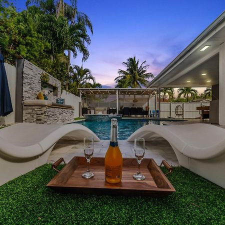 Miami Luxury House W Heated Pool & Jacuzzi别墅 外观 照片