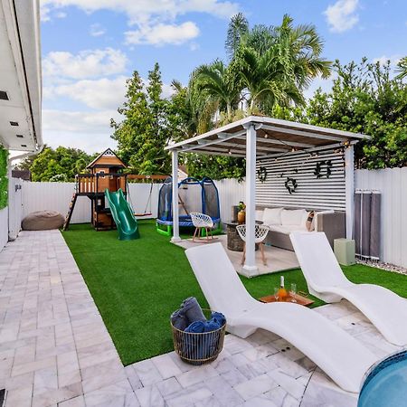 Miami Luxury House W Heated Pool & Jacuzzi别墅 外观 照片