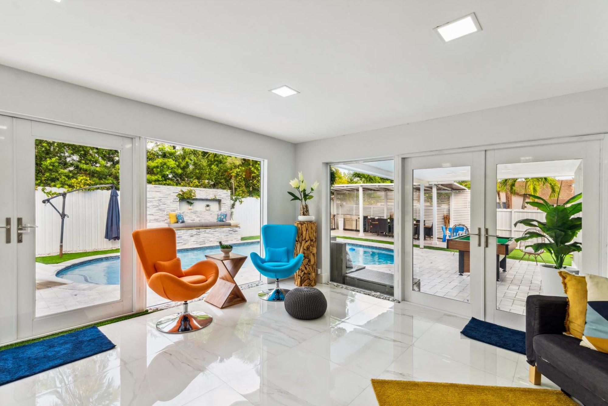 Miami Luxury House W Heated Pool & Jacuzzi别墅 外观 照片
