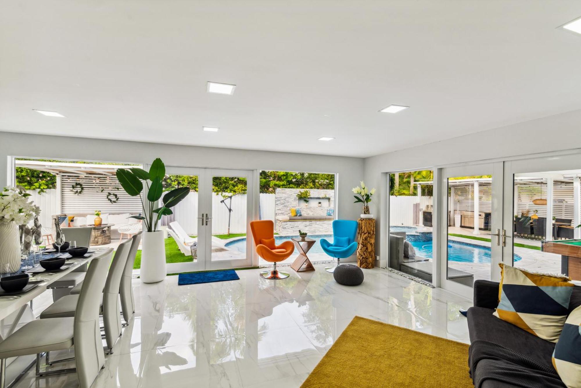 Miami Luxury House W Heated Pool & Jacuzzi别墅 外观 照片