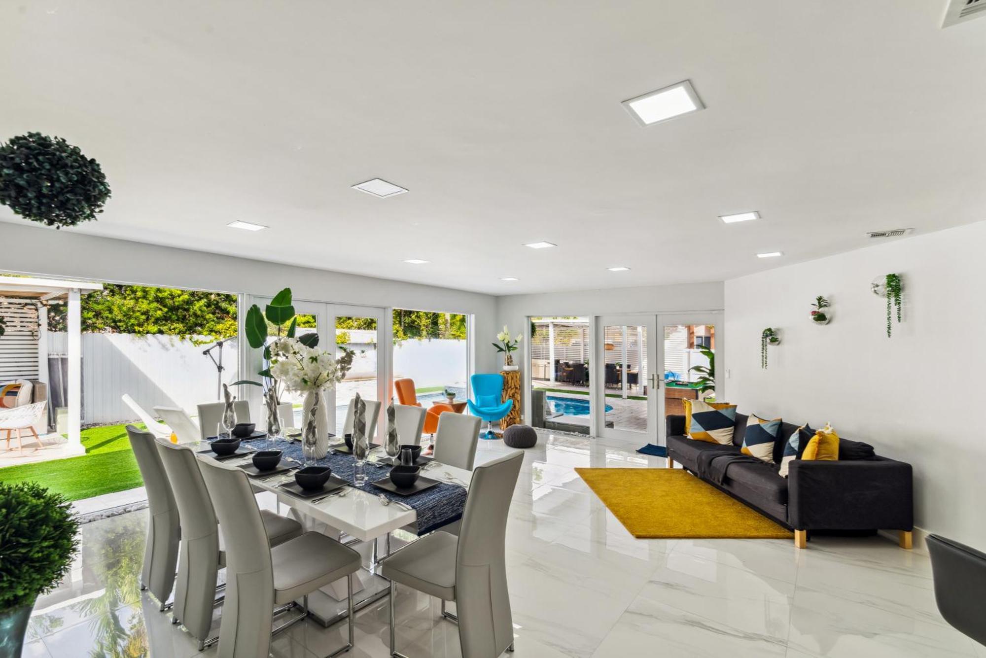 Miami Luxury House W Heated Pool & Jacuzzi别墅 外观 照片