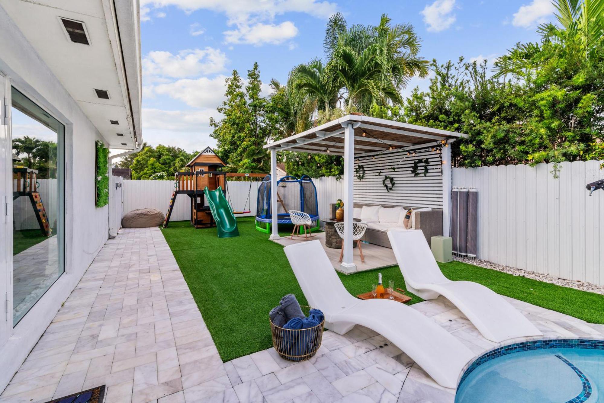 Miami Luxury House W Heated Pool & Jacuzzi别墅 外观 照片